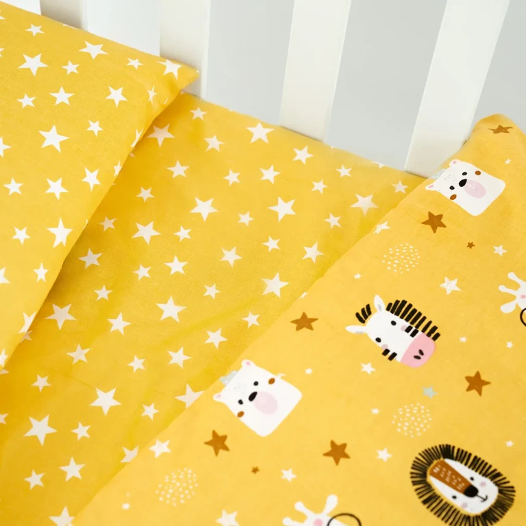 Змінна постіль 3 ел Twins Zoo 3022-TZ-05, yellow, жовтий